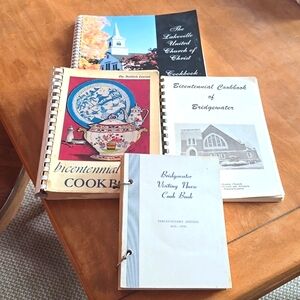 Vintage New England Cookbooks